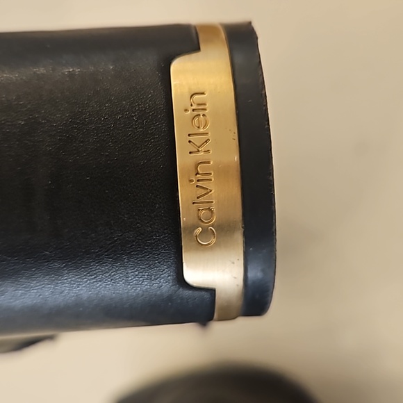 Calvin Klein Black Ankle Boots sz 9.5 M - Picture 3 of 11